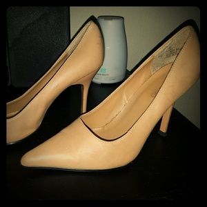 Sand Color Pumps